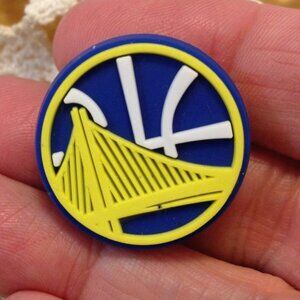 Golden Gate Warriors,  Basketball, NBA, Sports Shoe Charm for CROCS *2/$8! 3/$10